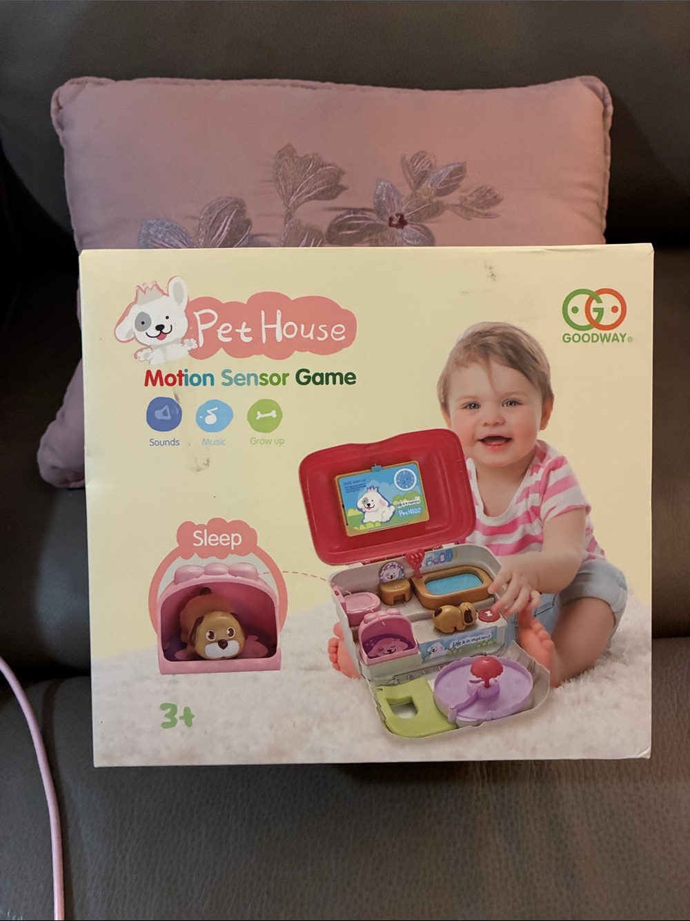 Pet House Motion Sensor Game - Pink